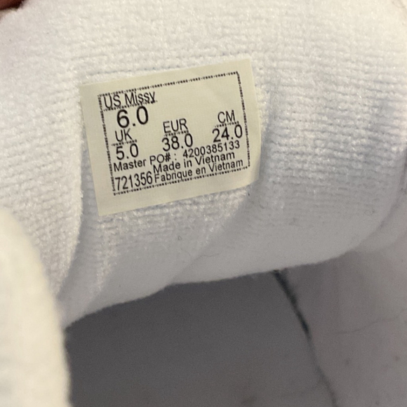 Vans platform Sneakers White Size 6.0 - Picture 6 of 10